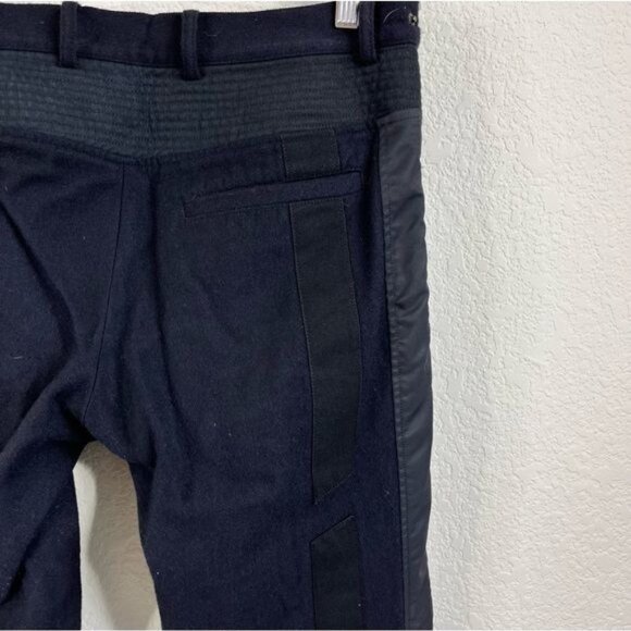 Dries Van Noten AW 14 Runway Biker Moto Zipper Wool Pants - Picture 9 of 12